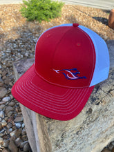 Load image into Gallery viewer, Snapback - Red on White