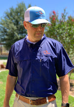 Load image into Gallery viewer, Button Down Performance in Navy Blue ๐บ๐ธ