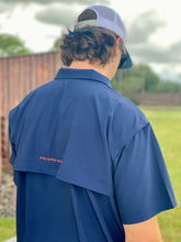 Load image into Gallery viewer, Button Down Performance in Navy Blue ๐บ๐ธ