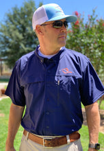 Load image into Gallery viewer, Button Down Performance in Navy Blue ๐บ๐ธ