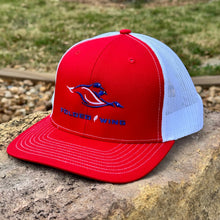 Load image into Gallery viewer, Snapback - Red on White