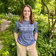 Load image into Gallery viewer, Performance Tee in Heather Navy Blue (short-sleeve)