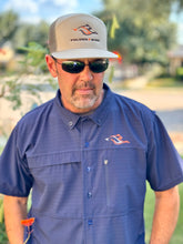 Load image into Gallery viewer, Structured Flat Bill - Seven-Panel Trucker Hat