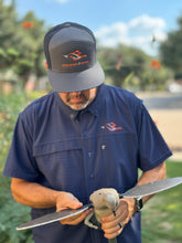 Load image into Gallery viewer, Structured Flat Bill - Seven-Panel Trucker Hat