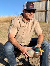 Load image into Gallery viewer, Snapback - Navy blue on White