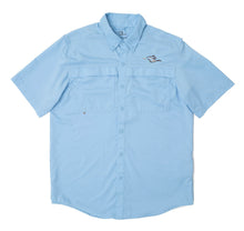 Load image into Gallery viewer, Button-down Performance- Short Sleeve in Sky Blue