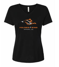 Load image into Gallery viewer, Women's Relaxed Jersey V-Neck Tee
