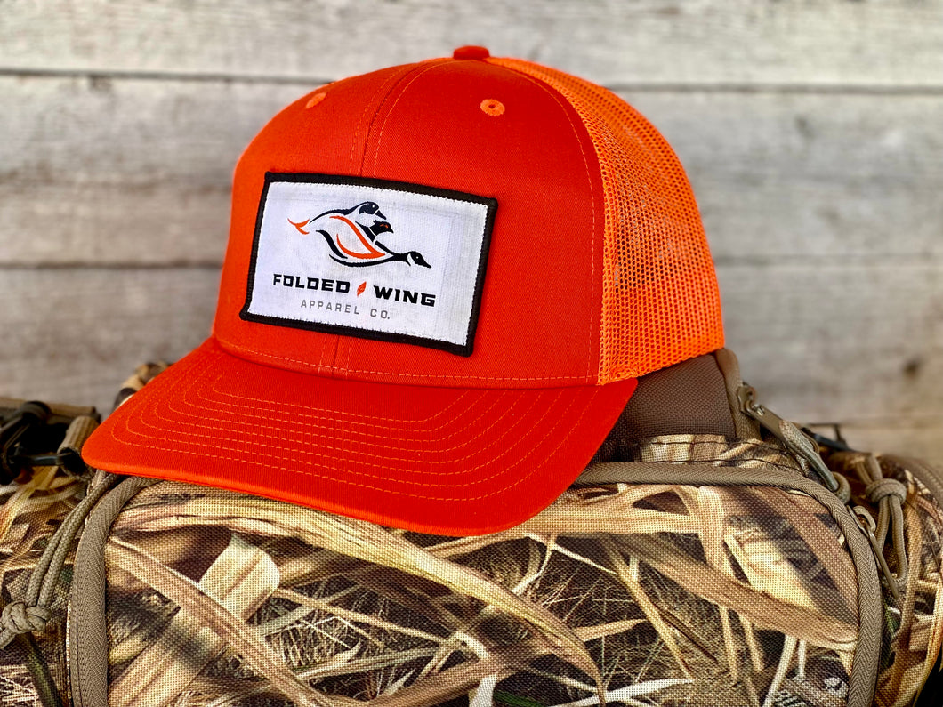 Snapback Hat - Upland Blaze Orange