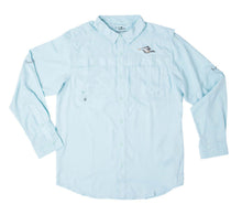 Load image into Gallery viewer, Button-up Performance - Long Sleeve in Ice Blue
