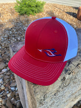 Load image into Gallery viewer, Snapback - Red on White

