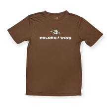 Load image into Gallery viewer, Short Sleeve Performance Tee in Chocolate Brown
