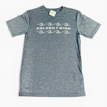 Load image into Gallery viewer, Performance Tee in Heather Navy Blue (short-sleeve)
