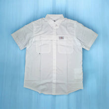 Load image into Gallery viewer, Button-down Performance - Short Sleeve in White

