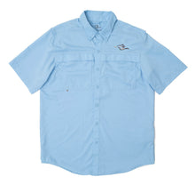 Load image into Gallery viewer, Button-down Performance- Short Sleeve in Sky Blue
